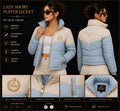 LADY SHORT PUFFER JACKET – PREMIUM COLLECTION