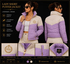 LADY SHORT PUFFER JACKET – PREMIUM COLLECTION